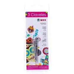 3 CLAVELES Coupe Ongles Mex 6cm (version courte)