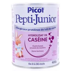 PICOT Pepti-Junior Hydrolysat de caséine Sans Lactose 400g
