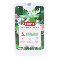 ASSANIS Anti-Moustique - Spray Répulsif Toutes Zones 40ml (format poche)