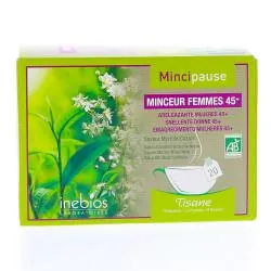 INEBIOS Mincipause - Tisane Mineur Femmes 45+ Myrtille/Cassis x20 sachets