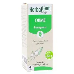 HERBALGEM Concentré de bourgeons frais - Orme bourgeons Bio 30ml