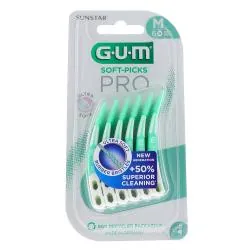 GUM Soft-Picks Pro Taille m x60