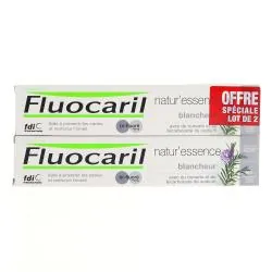 FLUOCARIL Natur'essence Dentifrice blancheur lot de 2