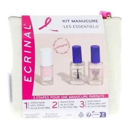 ECRINAL Kit Manucure Les Essentiels 3 Etapes