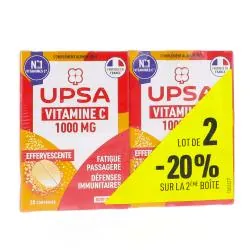 UPSA Vitamine C 1000mg 2x20 comprimés