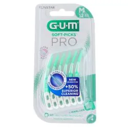 GUM Soft-Picks Pro Taille m x12