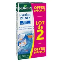 HUMER Hygiène du nez spray 2x150ml