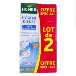 HUMER Hygiène du nez spray 2x150ml