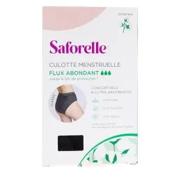 SAFORELLE Culotte Menstruelle Flux abondant Taille : 38