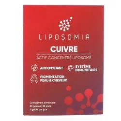LIPOSOMIA Cuivre x30 gélules