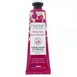 OSMAE Crème Mains et Ongles Pétillantes Baies Rouges 30ml