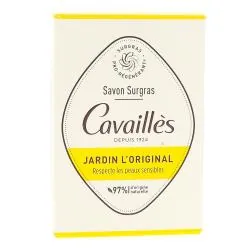 CAVAILLES Savon Surgras Solide Jardin l'Original 100g