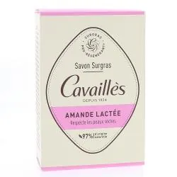 CAVAILLES Savon Surgras Solide Amande Lactée 100g