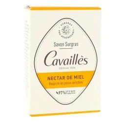 CAVAILLES Savon Surgras Solide Nectar de Miel 100g