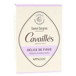 CAVAILLES Savon Surgras Solide Délice de Figue 100g