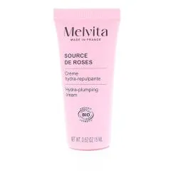 MELVITA Source de roses - Crème hydra repultante bio tube 15ml