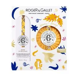 ROGER & GALLET Coffret Bois d'orange eau parfumée 30ml + savon 100g offert