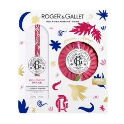 ROGER & GALLET Coffret Gingembre rouge eau parfumée 30ml + savon 100g offert