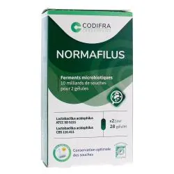 CODIFRA Normafilus intestin sensible x 28 gélules