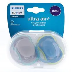 AVENT Ultra Air - Sucettes Orthodontiques +18 Mois mixte