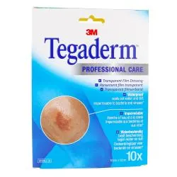 3M Tegaderm - Pansement transparent 10cm x 12cm boite de 10 - 10cm x 12cm