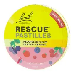 FLEURS DE BACH Rescue - Pastilles Saveur Fruits des Bois 50g