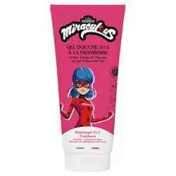 MIRACULOUS Gel Douche 3en1 Framboise 200ml