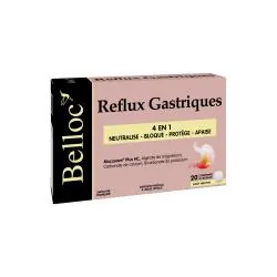 BELLOC 4en1 reflux gastriques x20 comprimés à croquer