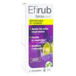 3C PHARMA Efirub - Sirop Sédatuxil 125ml