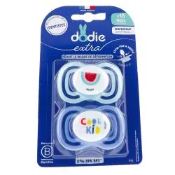 DODIE Extra - Sucette Anatomique hello vert duo +18m