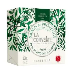 LA CORVETTE Savon de Provence Sapin 100g