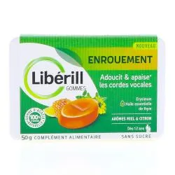 LIBERILL Enrouement - Gommes sans sucre 50g