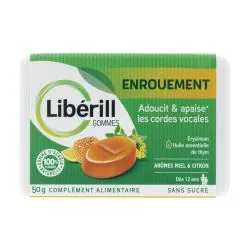 LIBERILL Enrouement - Gommes sans sucre 50g