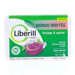 LIBERILL Gorge irritée - Gommes sans sucre 50g