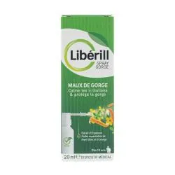 LIBERILL Spray Gorge - Maux de gorge 20ml