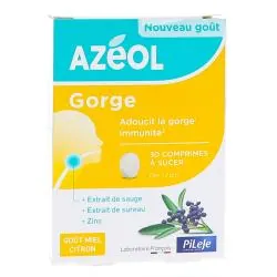 PILEJE Azeol Gorge miel citron x30 à comprimés à sucer