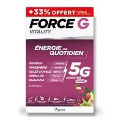 VITAVEA Force G Vitality Energie au quotidien 5G x15 Ampoules + 5 Offertes