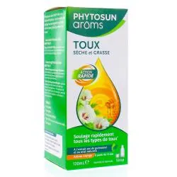 PHYTOSUN Arôms Sirop toux sèche et grasse 120ml