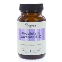 VITAVEA Rhodiola & Lavande bio 30 gélules