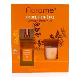 FLORAME Coffret Rituel bien être "Ambre précieux"