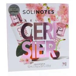 SOLINOTES Eau de parfum Fleur de Cerisier coffret 50ml + 15ml offert