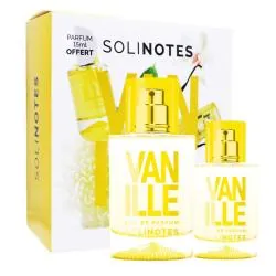 SOLINOTES Eau de toilette Vanille coffret 50ml + 15ml offert