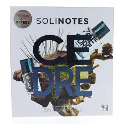 SOLINOTES Eau de parfum cèdre coffret 50ml + 15ml offert