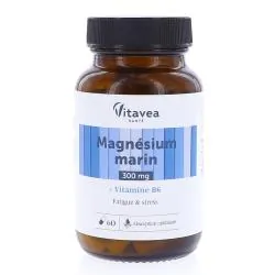 VITAVEA Magnésium marin vitamine B6 60 gélules