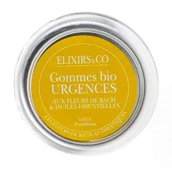 ELIXIRS & CO Gommes bio urgences gout framboise 45g