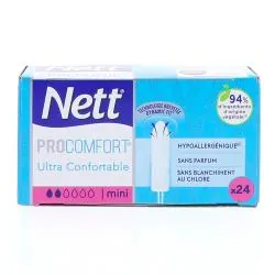NETT ProComfort - Tampons Ultra confortable Mini x24