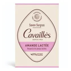 CAVAILLES Savon Surgras Solide Amande Lactée 200g