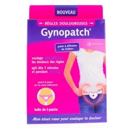 GYNOPATCH Patch pour règles douloureuses lot de 3