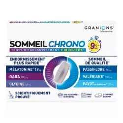 GRANIONS Sommeil Chrono 9 min x30Comprimés