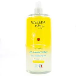 WELEDA bébé - Gel Lavant Doux Sans Parfum au Calendula Bio 750ml